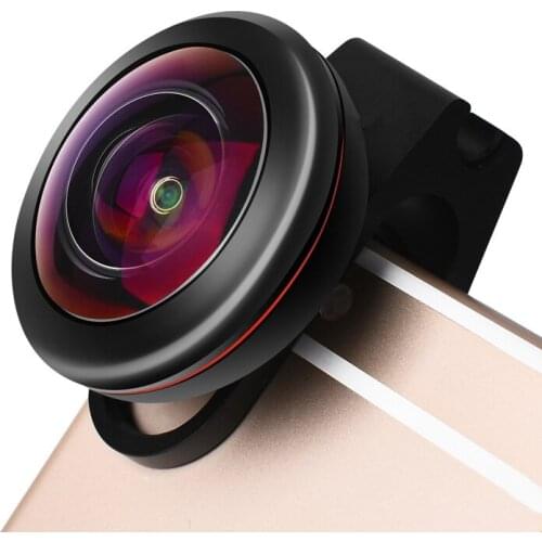 Fish eye Lens 238 Degrees 0.2x Super Wide Angle HD Camera Fisheye Lens For iPhone11 Xiaomi Smartphone Mobile Phone Accessories