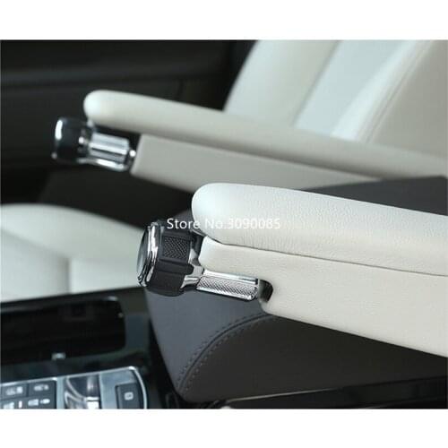 Car-styling Alloy Seat Armrest Box Adjustment Konb For Land Rover Discovery 5 L462 Range Rover Vogue L405 Sport L494 Accessories