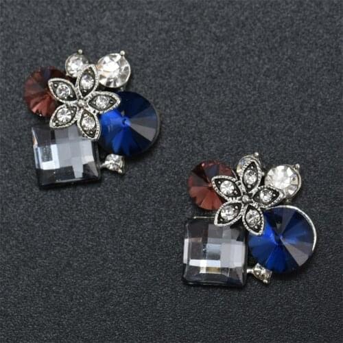 10pcs Rhinestone Buttons For Handbag Accessories Dress Crafts Jewelry Accessories Fancy Decorative Buttons For Clothing Handbag