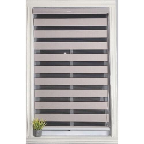 Custom Made Blackout Zebra Blinds Day and Night Window Roller Blinds High Quality for Sun