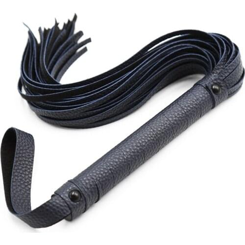 Adult Sex Torture Games Erotic Leather Spanking Whip Fetish Flogger BDSM Bondage Slave Whip for Sex Adult SM Toys for Couples