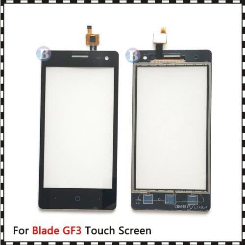 10pcs/lot High Quality 4.5" For ZTE Blade GF3 T320 V831 Touch Screen Digitizer Sensor Outer Glass Lens Panel
