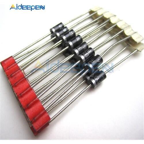 100Pcs/lot 1000V 1A 1N4007 IN4007 DO-41 Diode 100% New Origin High Quality Rectifier Diode