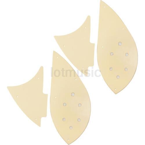 2 pcs Cream Guitar Pickguard for 330 -360 Current version 1ply
