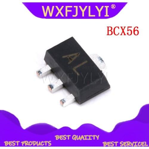 50pcs BCX56-16 SOT-89 BCX56 SOT89 transistor NPN 1A 80V marking: BA BD BH BL