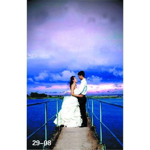 Free 5x7ft Hand Painted Muslin Snow Photographers Back drops 29-8 , Pretty snow scenery Backdrops background wedding