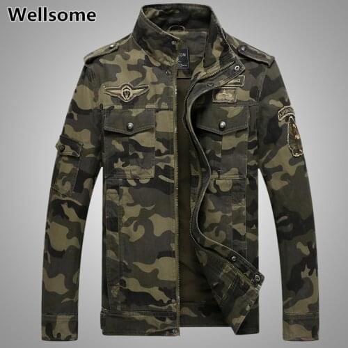 Crocodile Mens Camouflage Jackets