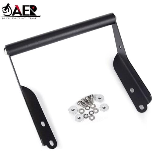 JAER Motorcycle Bar Mobile Phone Bracket GPS Front Stand Holder Smartphone for Kawasaki VERSYS 1000 2019-2020