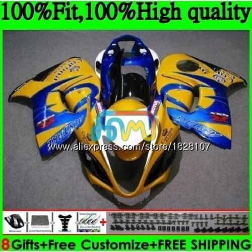 Injection For SUZUKI Hayabusa GSXR1300 08 09 10 11 12 56BS.41 GSX-R1300 GSXR 1300 2008 2009 Blue HOT 2010 2011 2012 Fairing
