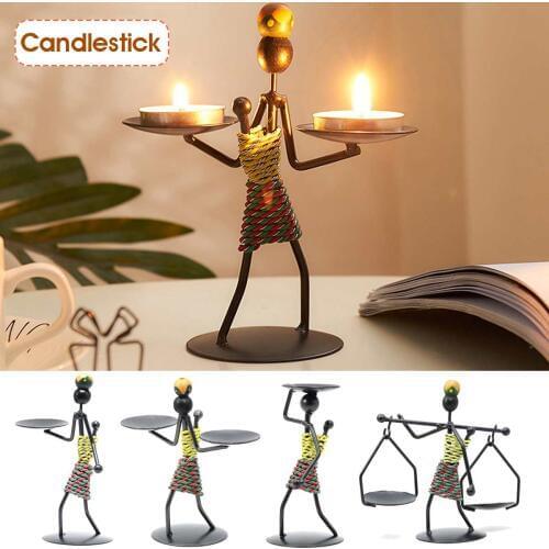 KIWARM Decorative Wedding Candlesticks