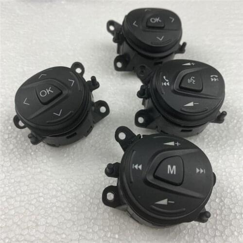 1pc for 2012-14 New ford Focus Kuga Steering Wheel Switch Button Round Audio Switch Blu-ray Bluetooth