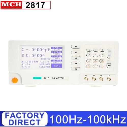 LCRMETER L C R 1khz 10khz 100khz