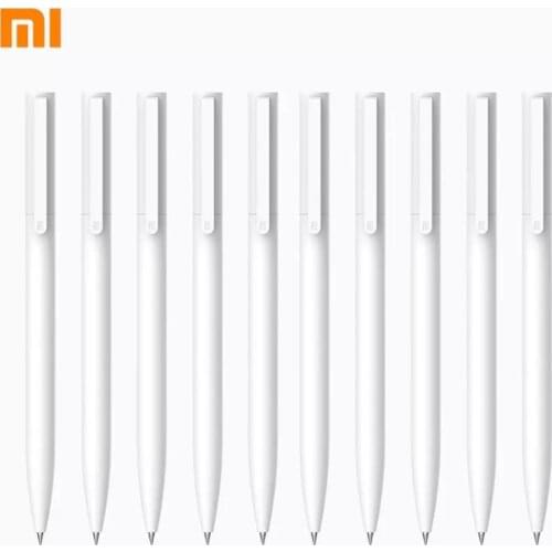 Original Xiaomi Mijia Gel Pen MI Pen 9.5mm Signing Pen PREMEC Smooth Switzerland Refill MiKuni Japan Ink Black Best Gift