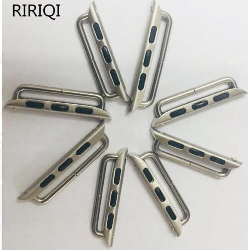 Connector 38mm42mm iwatch seamless metal aluminum wristband connector accessories Apple Watch belt adapter series 1-5 generation