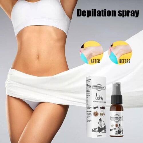 Herbal Essence Hair Removal Spray Gentle Painless Whole Body Leg Hair Removal Spray Skin Care Health Care