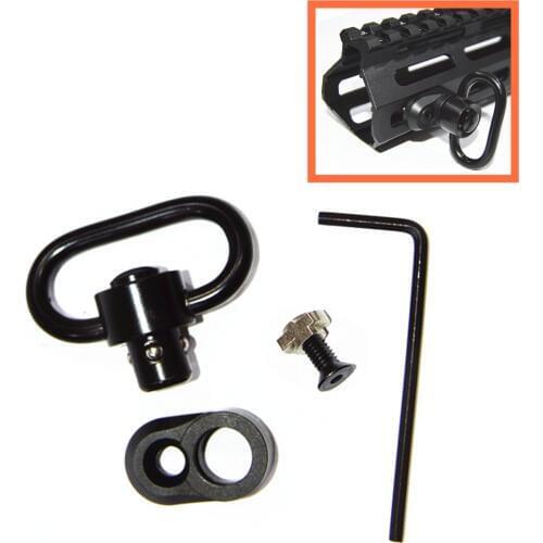Tactical Sling Swivel Loop Push Button QD Mount m-lok For MLOK Handguard Rail Attachment Accessories
