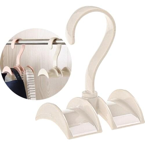 360-degree rotating closet storage rack, pole hanger, handbag storage hanger, bracket hook bag hanger Storage Organizer Hooks