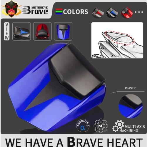 ABS Motorcycle Seat Back Cover Rear Pillion Passenger Cowl Fairing For Yamaha YZF R1 YZFR1 YZF-R1 2004 2005 2006 Accessories