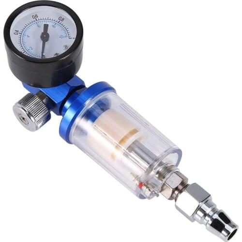 Pneumatic Spray Gun Pressure Regulator Tail Grid Moisture Filter Oil-Water Separator Copper Core Fiber Small Water Grid