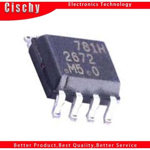 1PCS LM2672MADJ LM2672M-ADJ LM2672MX-ADJ 2672MADJ SOP8
