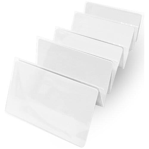 10pcs UID changeable nfc card with block 0 rewritable for mif 1k s50 13.56Mhz credit card size chinese magic backdoor commands