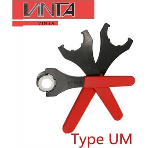 Free Shipping! CNC ER25 ER32 ER40 Spanner Collet Type UM Wrench for ER Nut Collet Chuck Holder Milling Tool Lathe Tool