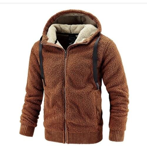 BUSINMENFUO Men's Parkas With A Hood