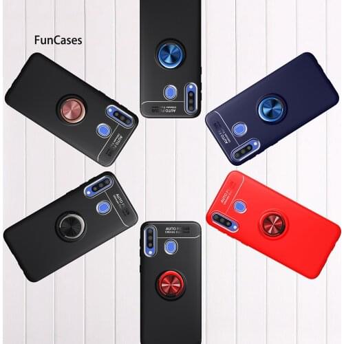 Invisible Ring Buckle Telephone Mobile Covers For Samsung A30 Phone Case Galaxy cover A20 A40 A41 A31 A42 5G A32 Soft TPU Shell