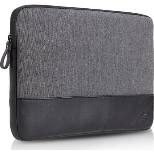 Laptop Sleeve Bag Woolen+Genuine Leather Notebook Computer Handbag Case Cover for 12.2 inch Teclast Tbook 12 Pro bag