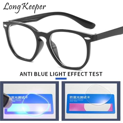 Kids Anti Blue Light Glasses Boys Girls Round Computer Glasses Eyewear Frame Optical Anti-Reflective Eyeglasses Blocking Glasses