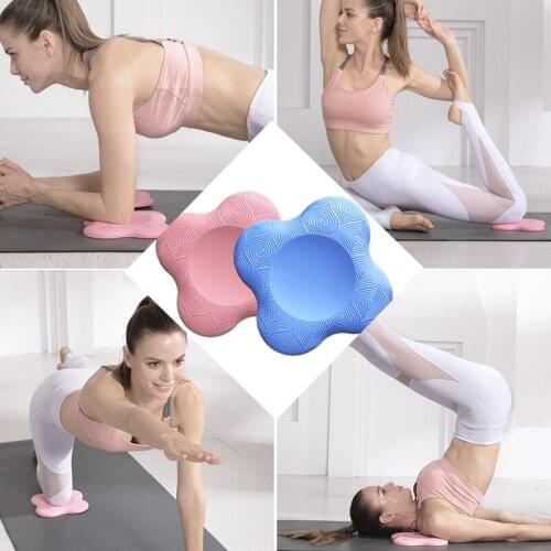 Fitness Knee Pad Support for Yoga Pilates Excercise Cushion for Knees Elbow Head Gym Workout Mat Gymnasio Mat for Home Portable