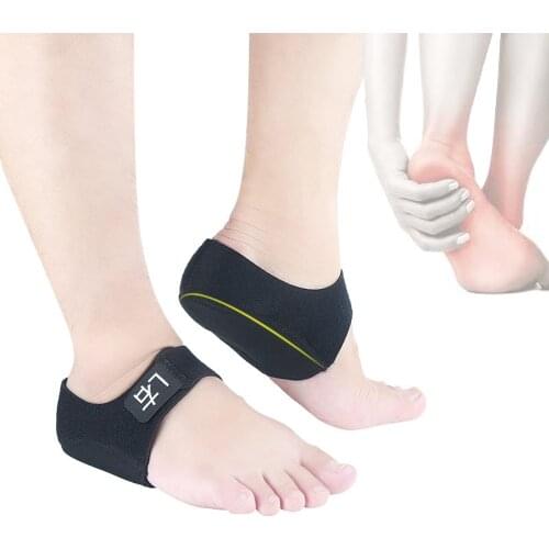 Gel Heel Pad Pain Relief for Plantar Fasciitis Sock Worn in Shoes Thin Heel Spur Foot Skin Care Protectors Heel Sleeves