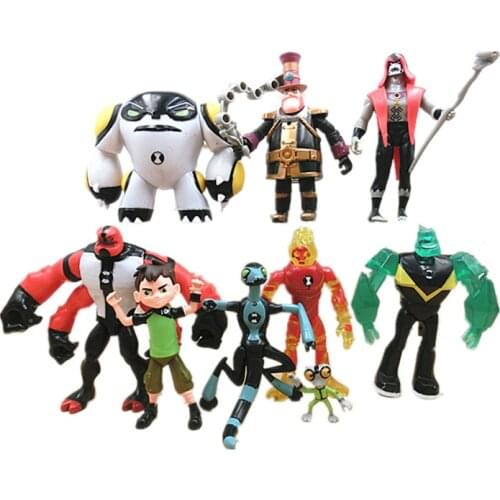 Ben 10 Earth Defender Toys Ben 10 Tennyson Four arms Grey Matter Action Figures Toys For Kids Collection Toys Christmas gift