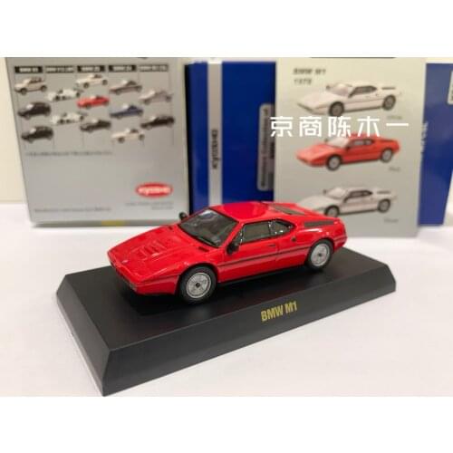 KYOSHO 1/64 BMW M1 Collect die casting alloy trolley model