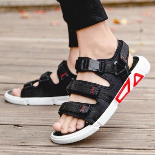 2021 New Summer Sandals Mens Casual Outdoor Sports Beach Shoes Thick Soles Sport Shoes Hiking Sandals Water Shoes