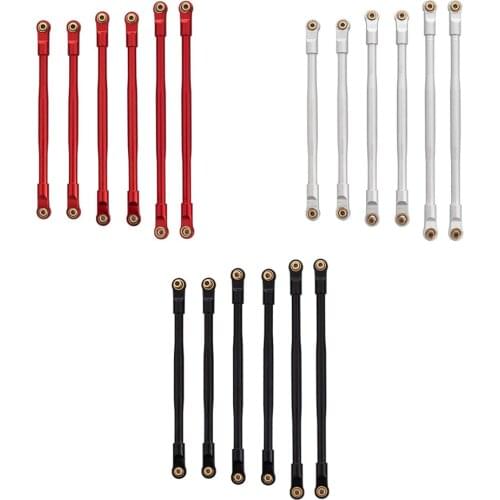 6x Metal Link Set for Axial RBX10 Rysft AXI03005 4WD 1:10 RC Crawler Accessories