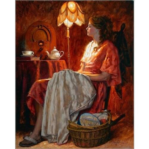 Embroidery Counted Cross Stitch Kits Needlework - Crafts 14 ct DMC DIY Arts Handmade Decor - The Music Hour