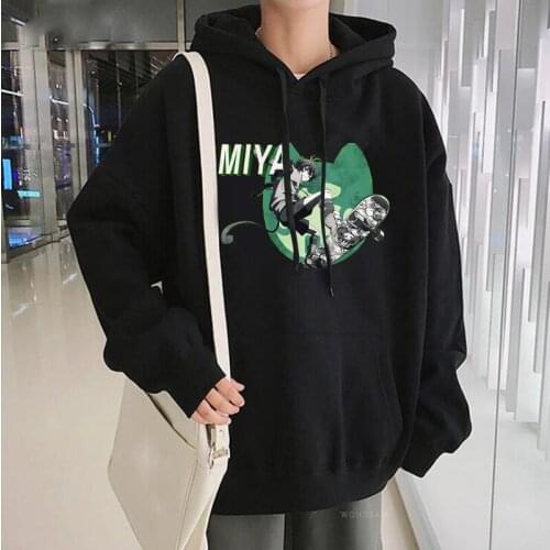 Newest Japan Anime SK8 The Infinity Miya Hooded Sweatshirts Harajuku Streetwear Kawaii Cartoon Graphic Skate Infinity Hoodies