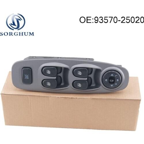 Car Glass Electric Window Lift Switch 93570-25020 For Hyundai Accent
