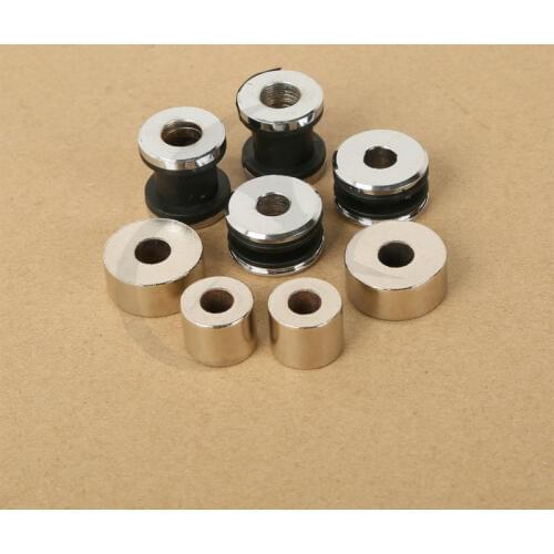 Sissy Bar Detachable Chrome Docking Hardware Kit For Harley Touring Road King Glide FLHX FLHR FLTR FLHT 1997-2008