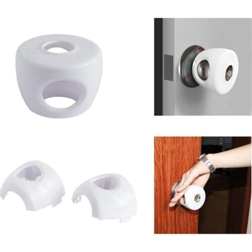 Edge Corner Guards Child Safety Door Handle Set Anti-collision Set Safety Room Door Handle Cover For Home Kitchen Accessories