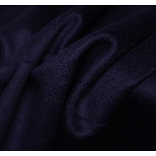 White Waxberry Dark Blue Overcoating Cashmere Wool Garment Materials Women Suits Pants Overcoat DIY Cloth Fabrics Freeshipping