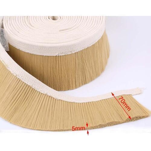 1MX70MM HQ CNC Brush Vacuum Cleaner Dust Cover Colletor Woodworking Tools For CNC Router Spindle Motor Engraving Milling Machine