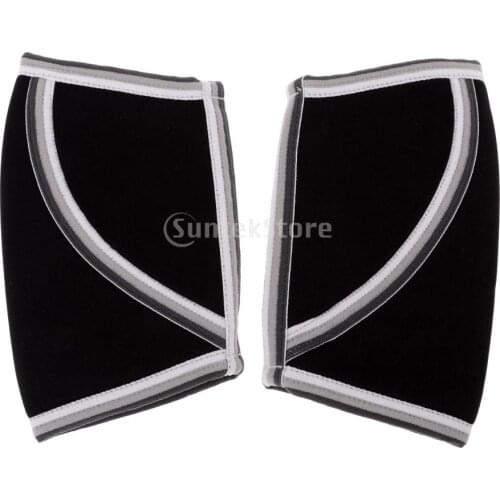 1 Pair Men Women 5MM Neoprene Elbow Support Elbow Sleeves Guard Protector for Weightlifting Basketball Tennis Fitness S-XXL