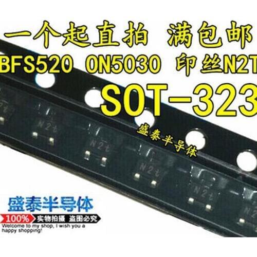 1000pcs/lot NEW BFS520 ON5030 N2t N2 SOT-323 NPN 9 GHz wideband transistor