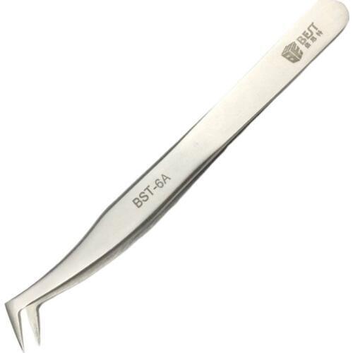 6A Eyelash Tweezers Stainless Steel Anti-Static 3D/6D Volume Superhard Eyelash Extension Fan Lash Forceps DIY Hand Tools