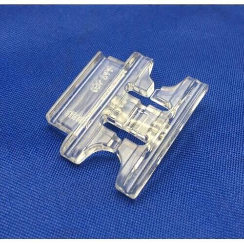 9mm Clear Snap on Pintuck Foot with Decorative Stitch Guide 93-036944-91 Compatible with Pfaff 7YJ27