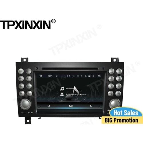 Carplay Car Radio Stereo Receiver Android For Benz SLK-171 2004-2007 2008 2009 2010 2011 IPS DSP GPS Player Auto Audio Head Unit