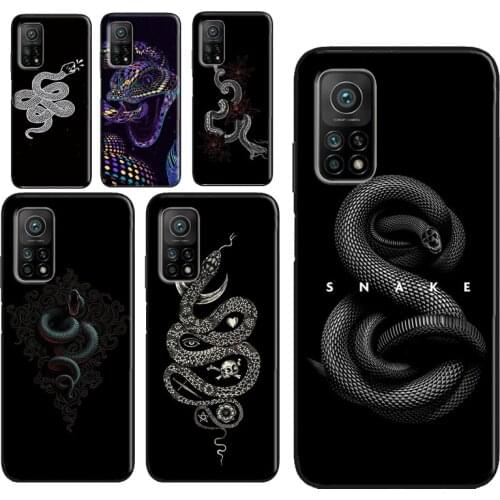 Flower snake Case For POCO M3 F1 F2 F3 X3 Pro Cover For Xiaomi Mi 11 Lite Note 10 Mi 11 Ultra 10T Pro