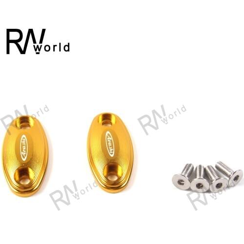 CNC Aluminium Motorcycle Windshield Rearview Side Mirrors Bracket Hole Camlp Cove For HONDA CB650F 2014-2018 CB650 F CB 650F